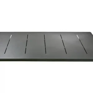 Avila bordsskiva 125x70 cm - svart Billig
