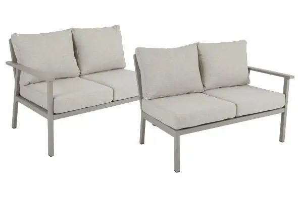 Samvaro 2-sits avslut HV, hög - khaki/sand dyna Fri frakt