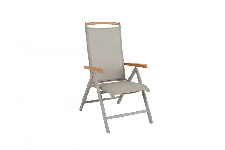 Andy positionsstol - khaki/khaki teak Snabb leverans