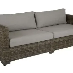 Trygg betalning Ninja 3-sits soffa - rustik/beige dyna
