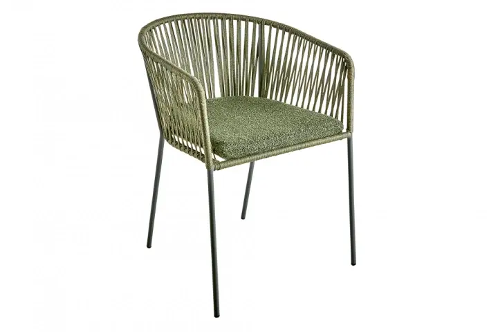 Beställ idag Piatto karmstol - dot green/nordic green/raw avocado dyna