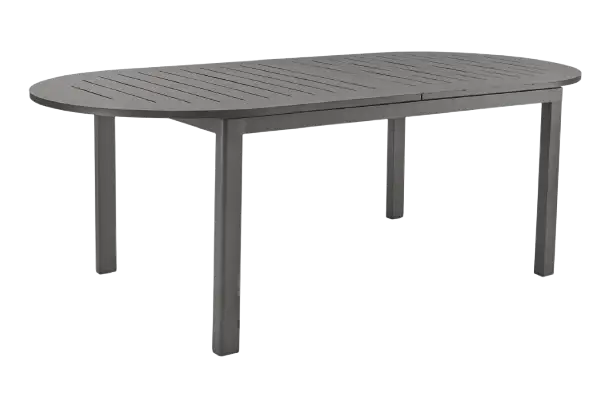 Lomma Elipse bord förlängningsbart 220-280x110 H73 cm - antracit Extra rabatt
