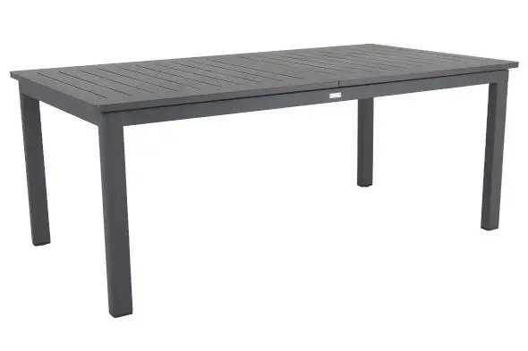 Expressleverans Lomma bord förlängningsbart 194-312x100 H73 cm - antracit