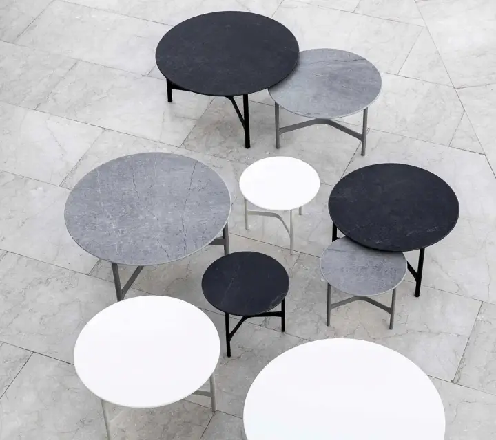 Billigare Twist soffbord Ø 70 cm - fler färger