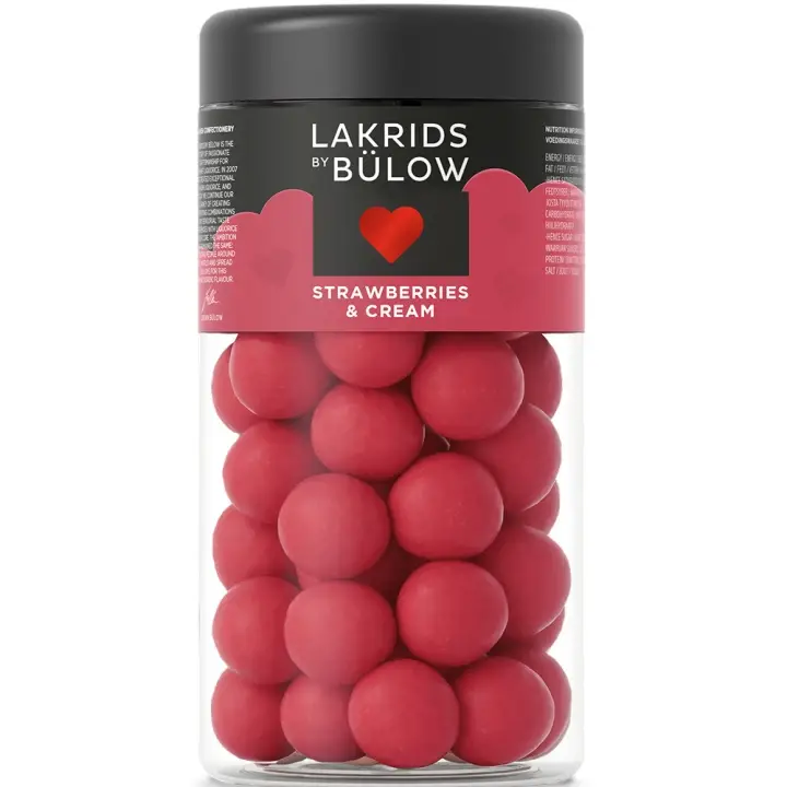 Endast denna vecka Lakrids Strawberries & Cream, regular