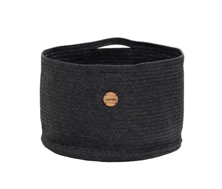 Sista chansen Soft Rope korg stor Ø 50 cm - dark grey