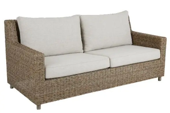 Sandkorn 2,5-sits soffa - natur/sand dyna Fynd