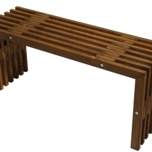 Beställ idag D-bench 100 cm furu oljad - brun