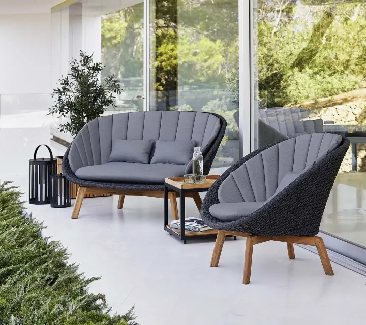Säker betalning Peacock 2-sits soffa - fler färger