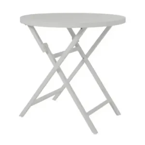 Begränsad tid Wilkie fällbart cafébord Ø 72 H73 cm - light grey