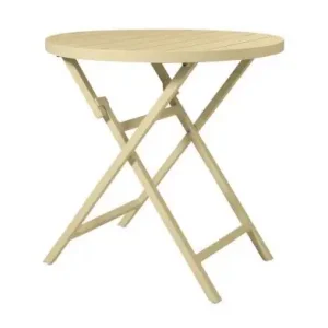Wilkie fällbart cafébord Ø 72 H73 cm - lemon Billig