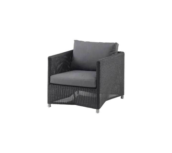 Rea Diamond loungefåtölj - graphite/grey
