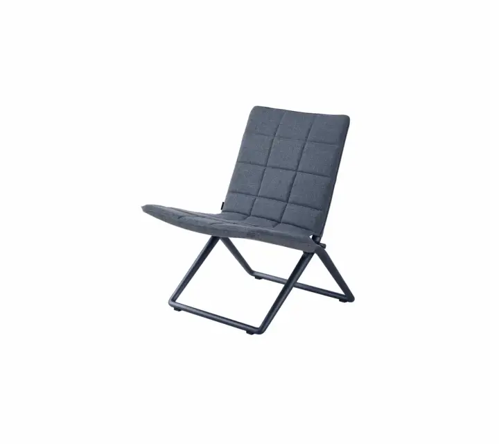 Traveller lounge fällstol - grey Rabatt