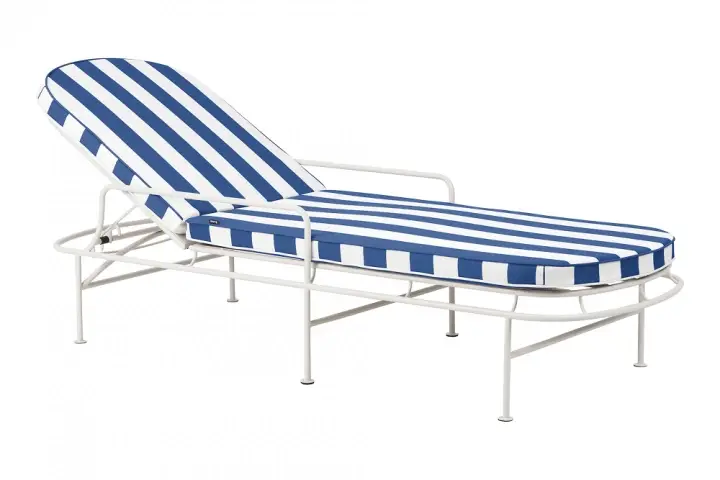 Arts vilsäng - soft white/blue stripes Fynd