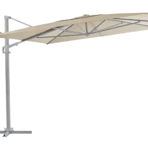 Vinovo frihängande parasoll3x4 m - light grey/khaki Expressleverans