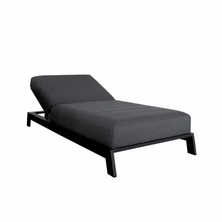 Fynd Bite solsäng - svart/sooty dyna