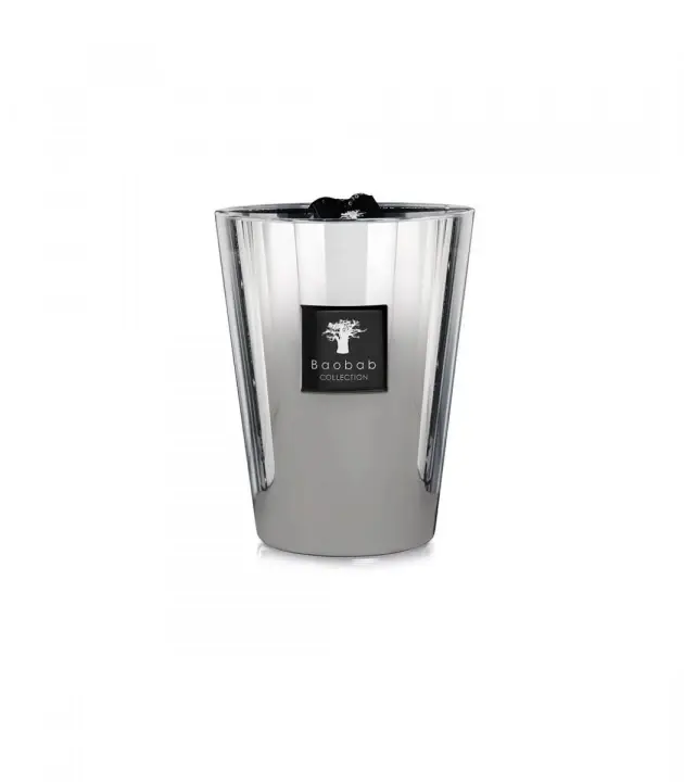 Nedsatt pris Max doftljus H24 cm - platinum