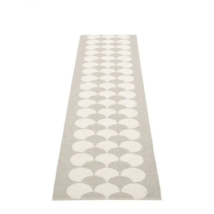 Billig Poppy Bio matta - linen/vanilla