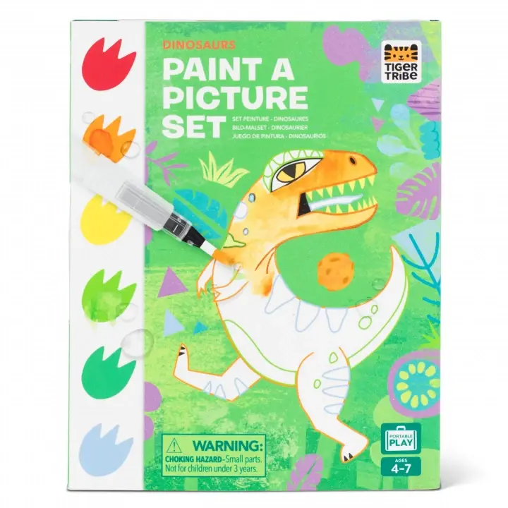 Snabb frakt Paint A Picture målarpyssel - dinosaurs