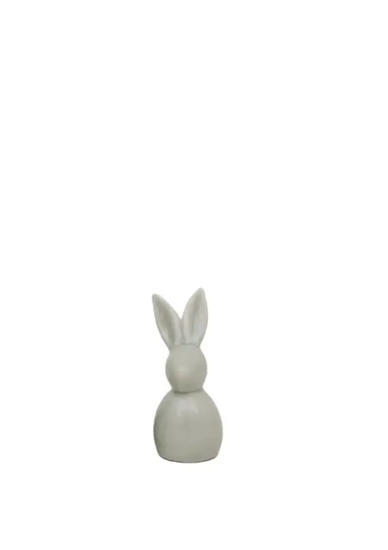 Hare Keramik Stående Ljusgrön 3x3x7cm Sista chansen