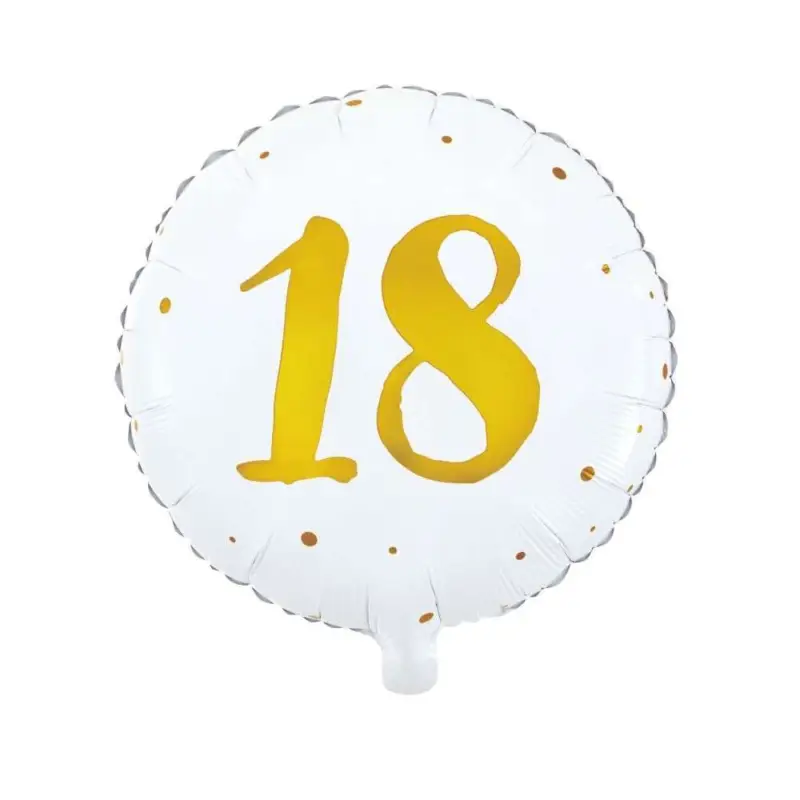 Ballong Rund 18 Guld 35cm Reapris