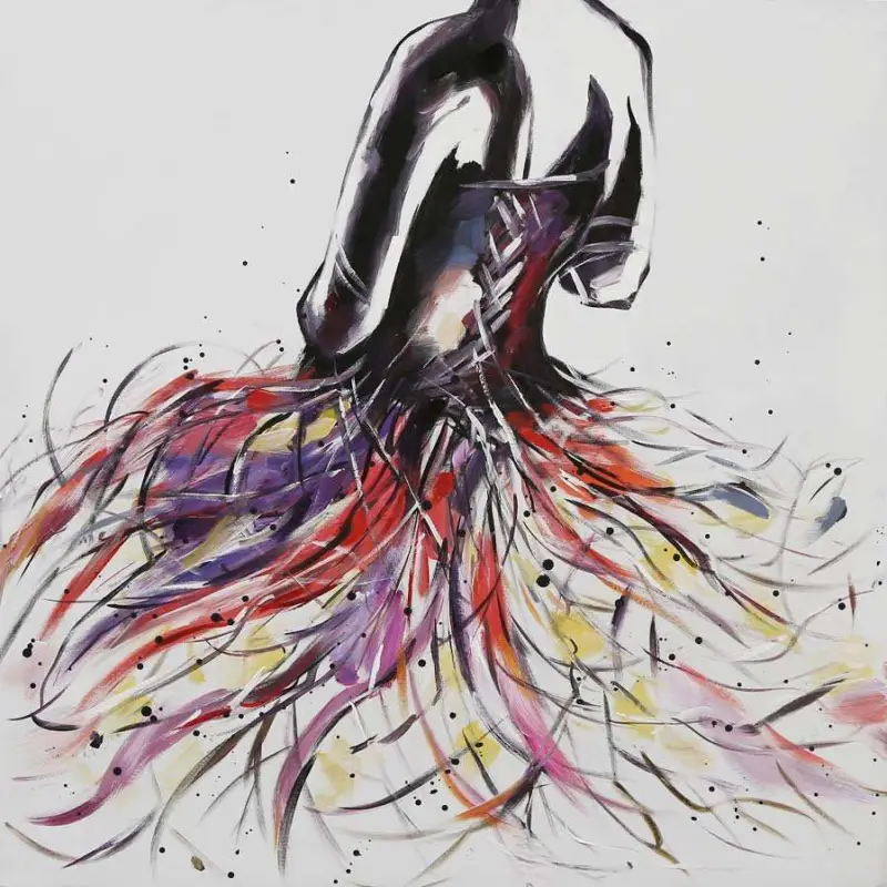 Köp nu Tavla 100×100 cm Kjol