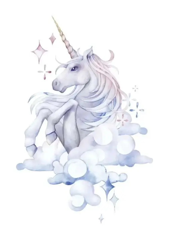 Barnposter – Unicorn Beställ nu