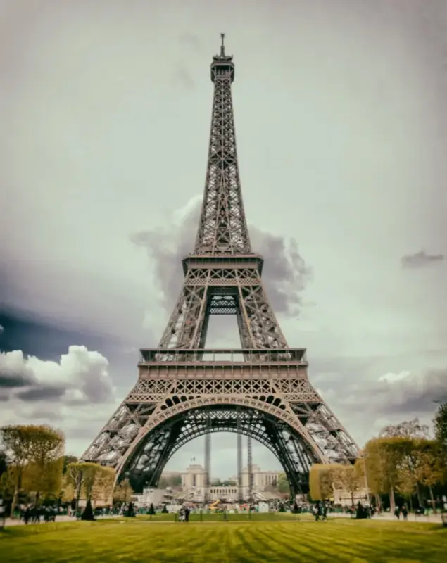 Bästa pris Poster Stadsmotiv – Paris & Eiffeltornet
