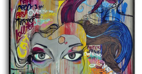 Modern Konst & Graffiti - Poster Nedsatt pris