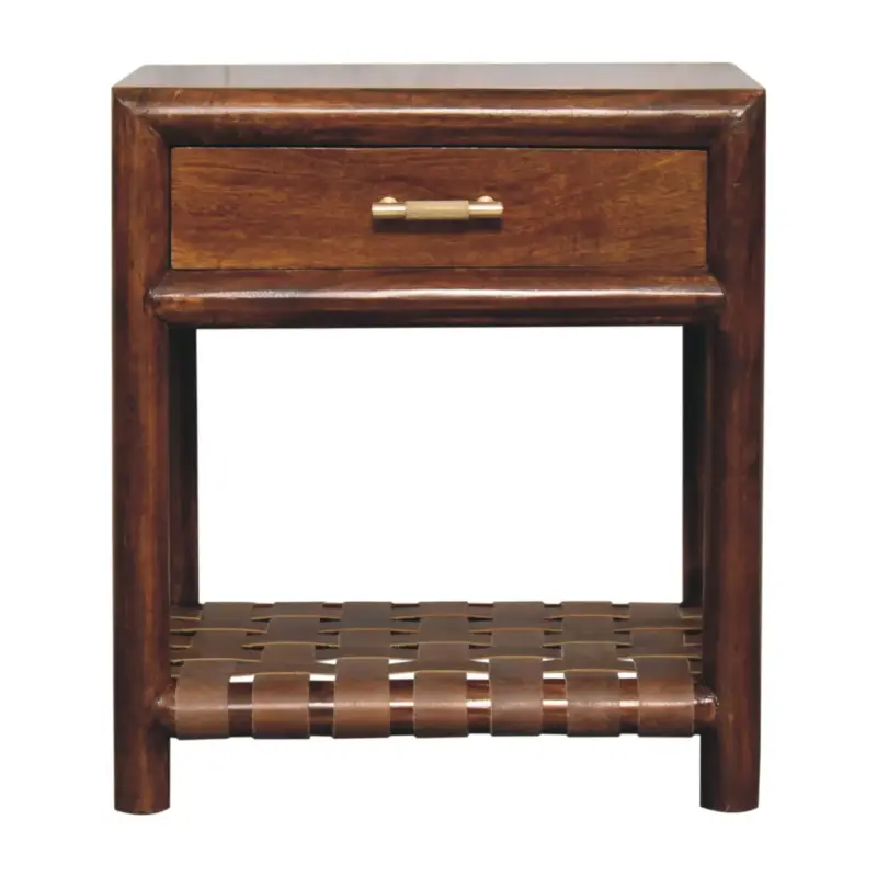 Chestnut T-Bar Bedside Kampanj