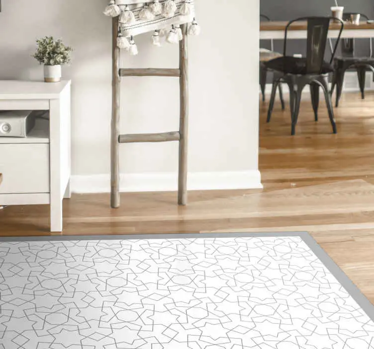 Vinylmatta mosaik med sofistikerade geometriska mönster Erbjudandepris