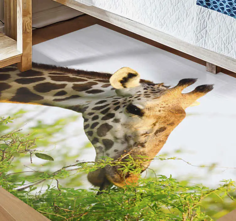 Beställ nu Djur hög giraff vinyl matta