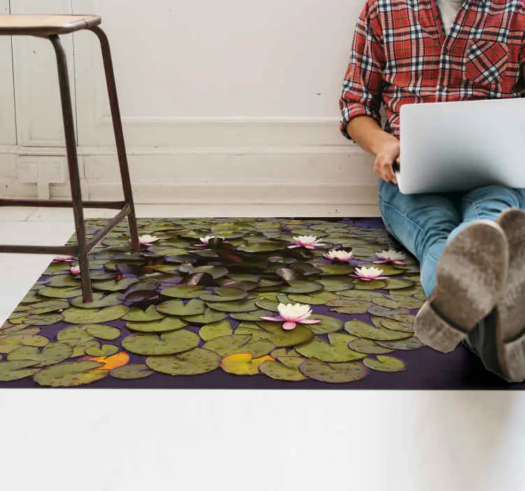 Billigare Lotus i dammblommamatta