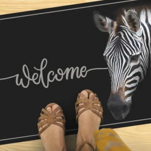 Zebrabild djurmatta Rea