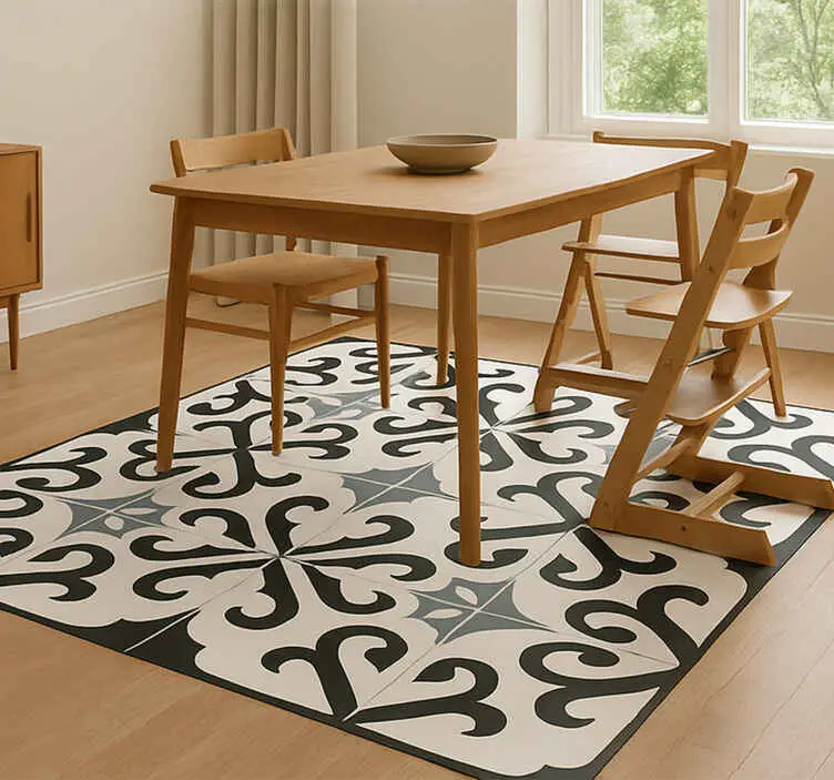 Rea Stokke tripp trapp Vinylmatta Matsal