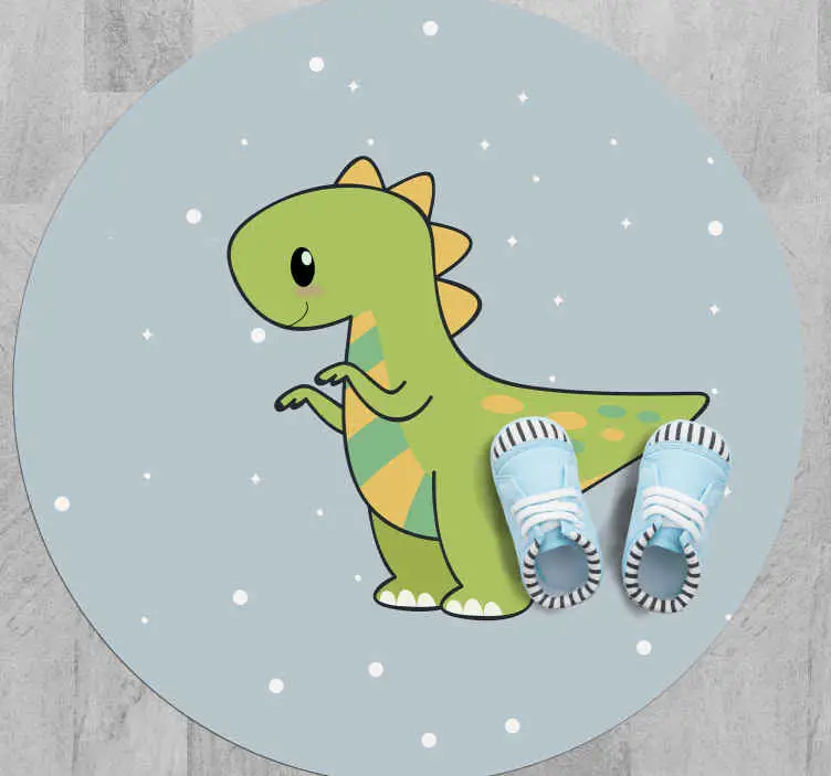 Dinosaurieskor Vinylmatta Barn Rabatt
