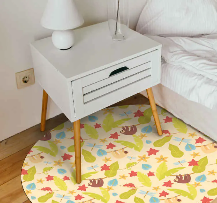 Sänkt pris Hösten critters cirkulär Andra Vinylmattor