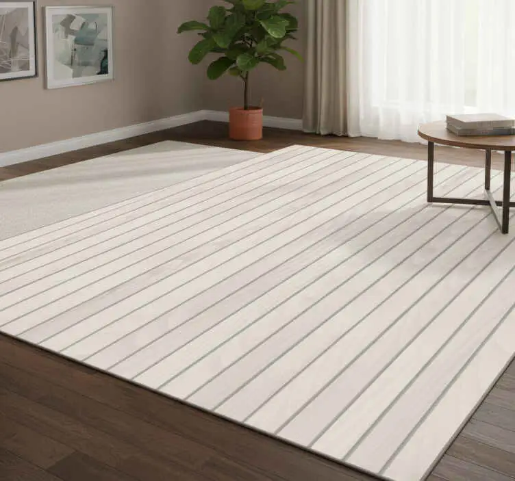 Vinylmatta textur rå vertikala beige träplankor Rabatter