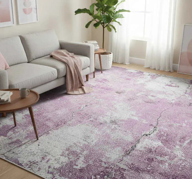 Endast denna vecka Grå och rosa betong vinylmatta textur