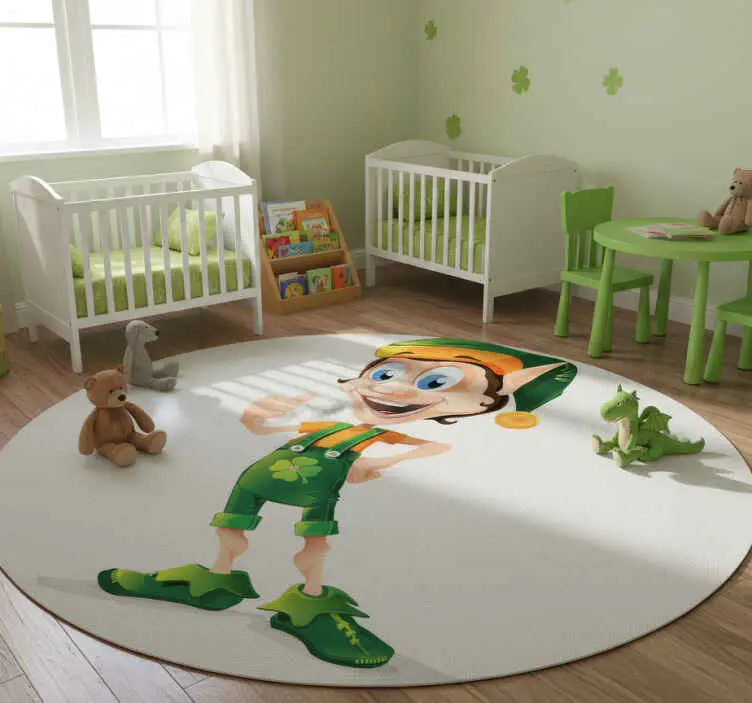 Beställ idag Vinylmatta barn klöverälva