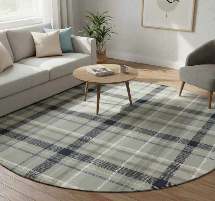 Vinylmatta geometrisk grått flanell Begränsad tid