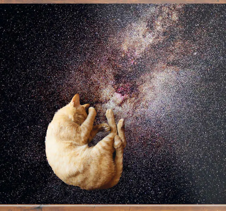 Astral skymning Vinylmatta sovrum Rea