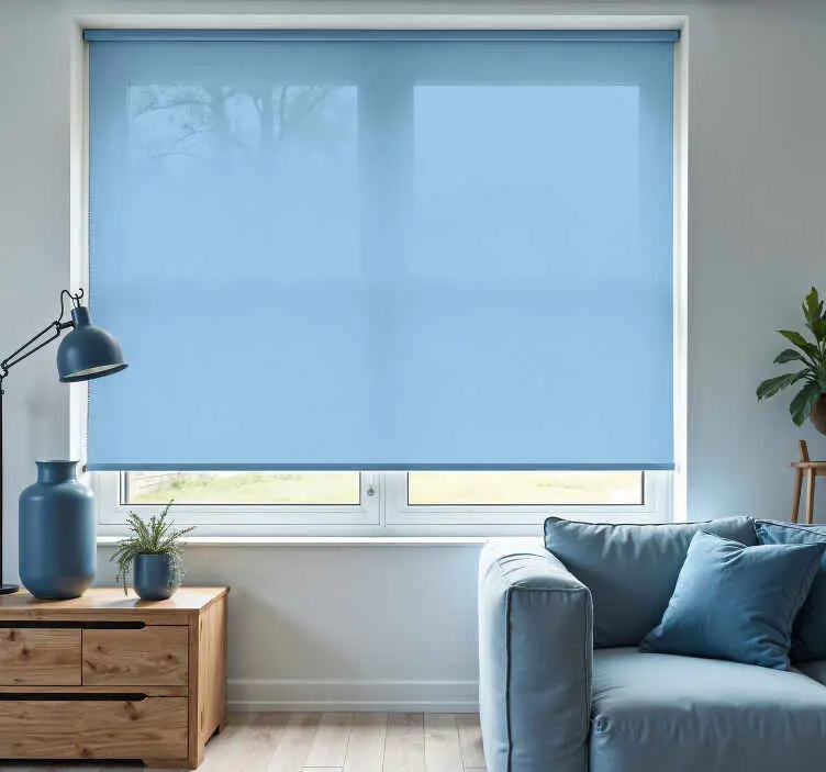 Blå himmel Rullgardin vardagsrum Billig