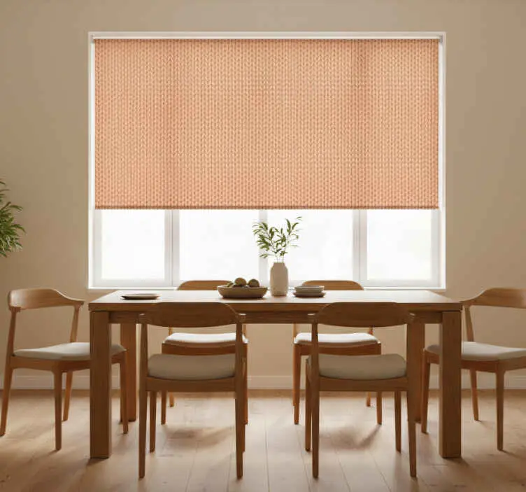 Beige textil rullgardin för matsal Expressleverans