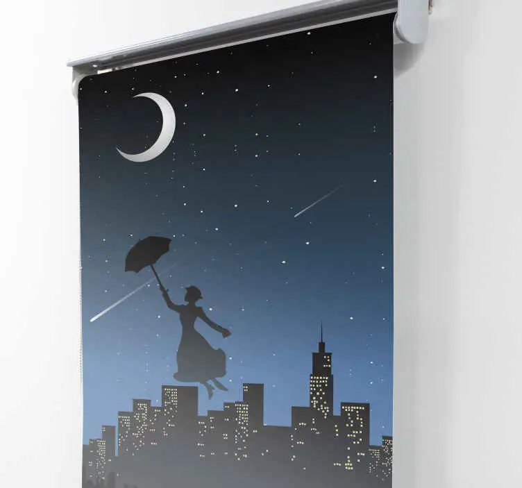 Mary poppins flygande tv-serie rullgardin Billigare