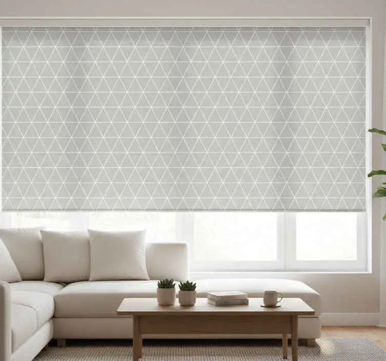 Rullgardin modern minimalistiskt ljusgrått mönster Lägg i varukorgen