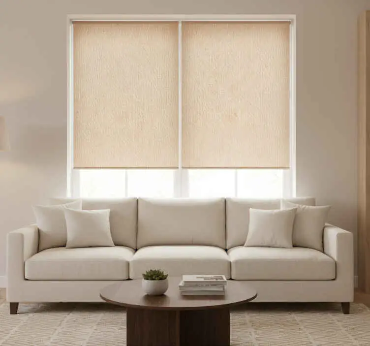 Beställ idag Rullgardin beige breda ränder beige färg