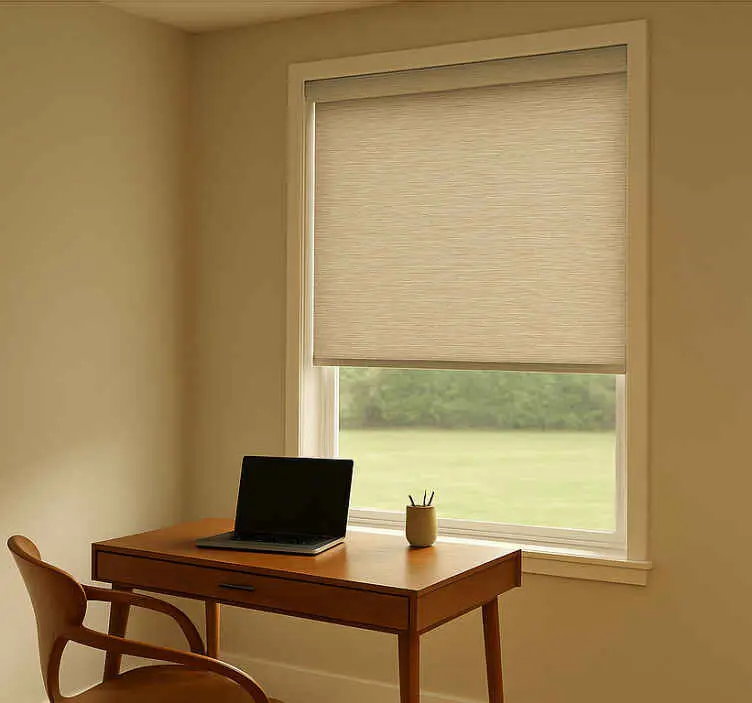 Fynd Rullgardin kontor modern trendig beige