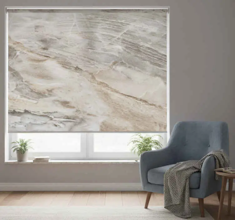 Rullgardin utomhus marmorstruktur komplext mönster Rabatt