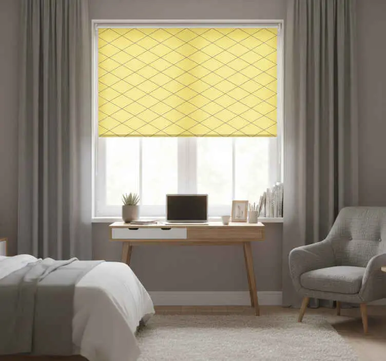 Rullgardin sovrum pantone romb Utförsäljning